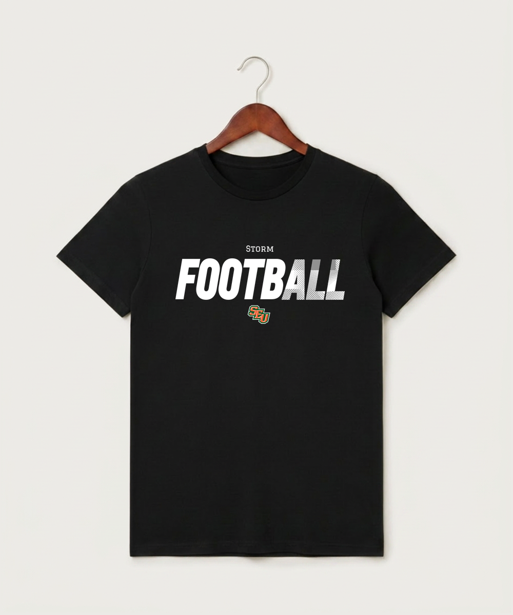 Sleepy Eye United Football (Boys) - Black T-Shirt - Full Front