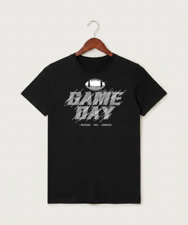 Sleepy Eye United Football (Boys) - Black T-Shirt - Full Front