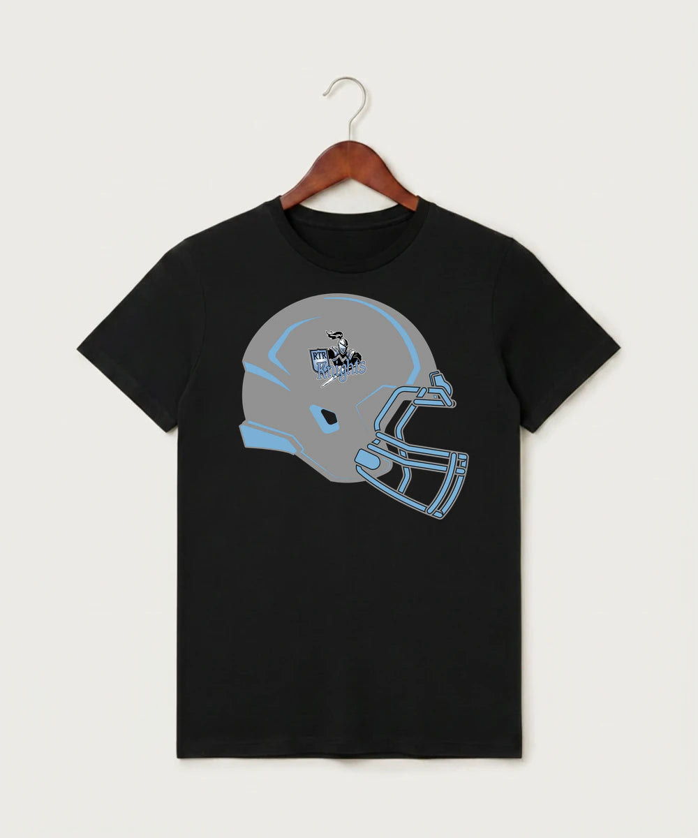 Russell-Tyler-Ruthton High School Football (Boys) - Black T-Shirt - Full Front