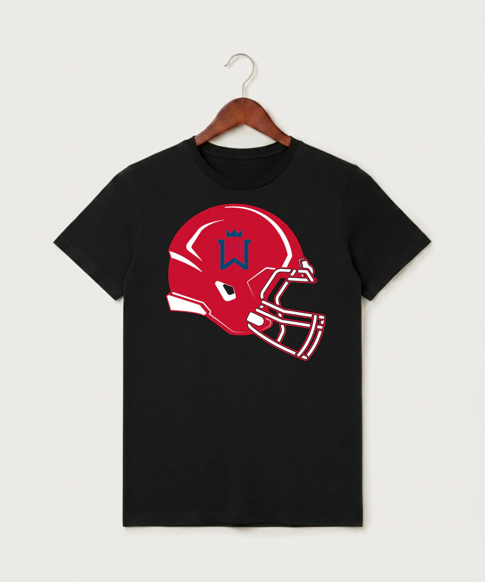 Watertown Mayer High School Football (Boys) - Black T-Shirt - Full Front