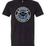 Martin County West Football - Black T-Shirt - Full Front