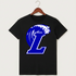 Lakeview High School Football (Boys) - Black T-Shirt - Full Front
