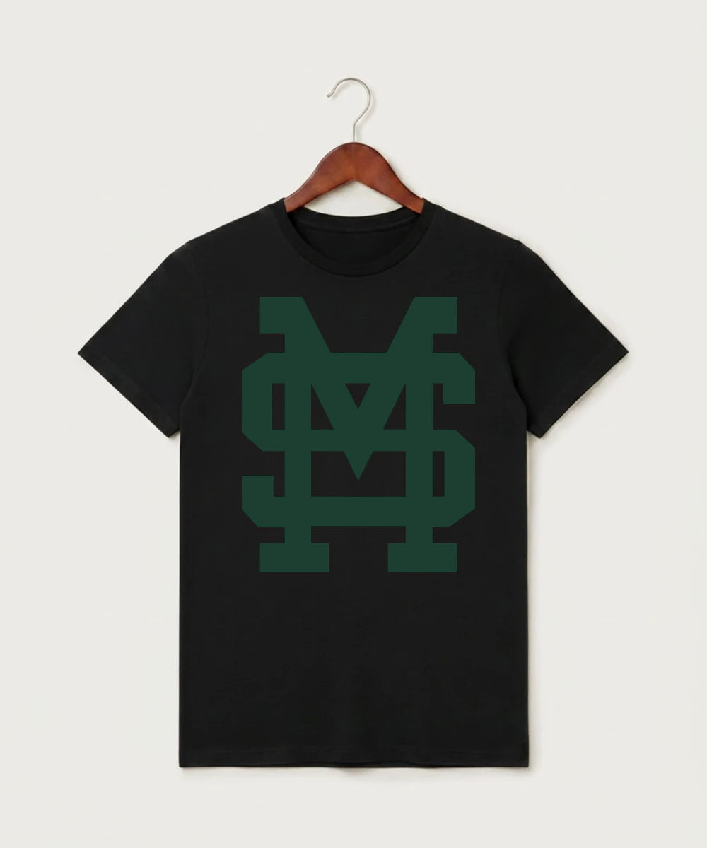 Sleepy Eye St. Mary's High School Athletics Coed - Black T-Shirt - Full Front