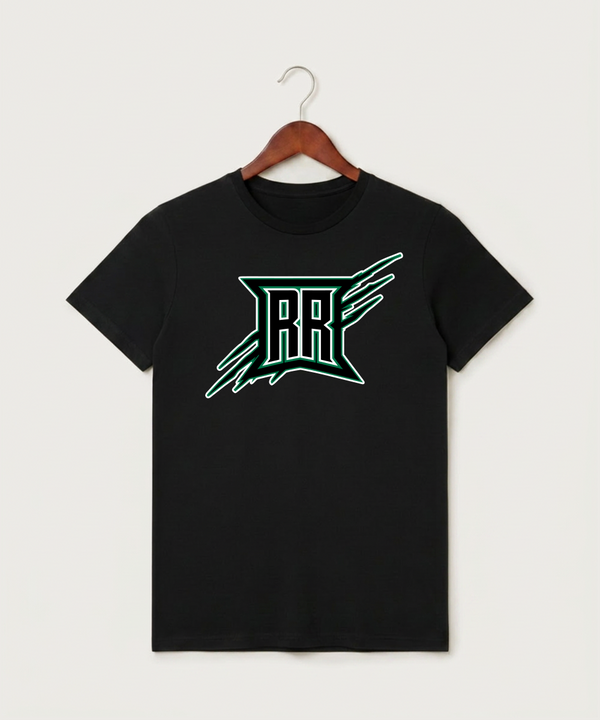 Rock Ridge High School Football (Boys) - Black T-Shirt - Full Front