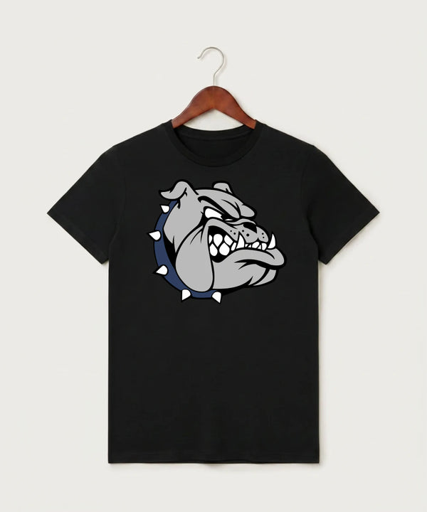 Sargent County High School Football (Boys) - Black T-Shirt - Full Front
