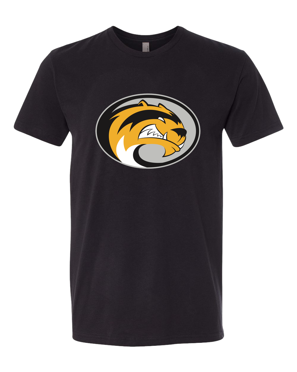 Sibley East Football - Black T-Shirt - Full Front
