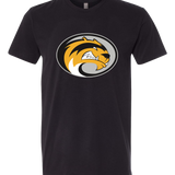 Sibley East Football - Black T-Shirt - Full Front