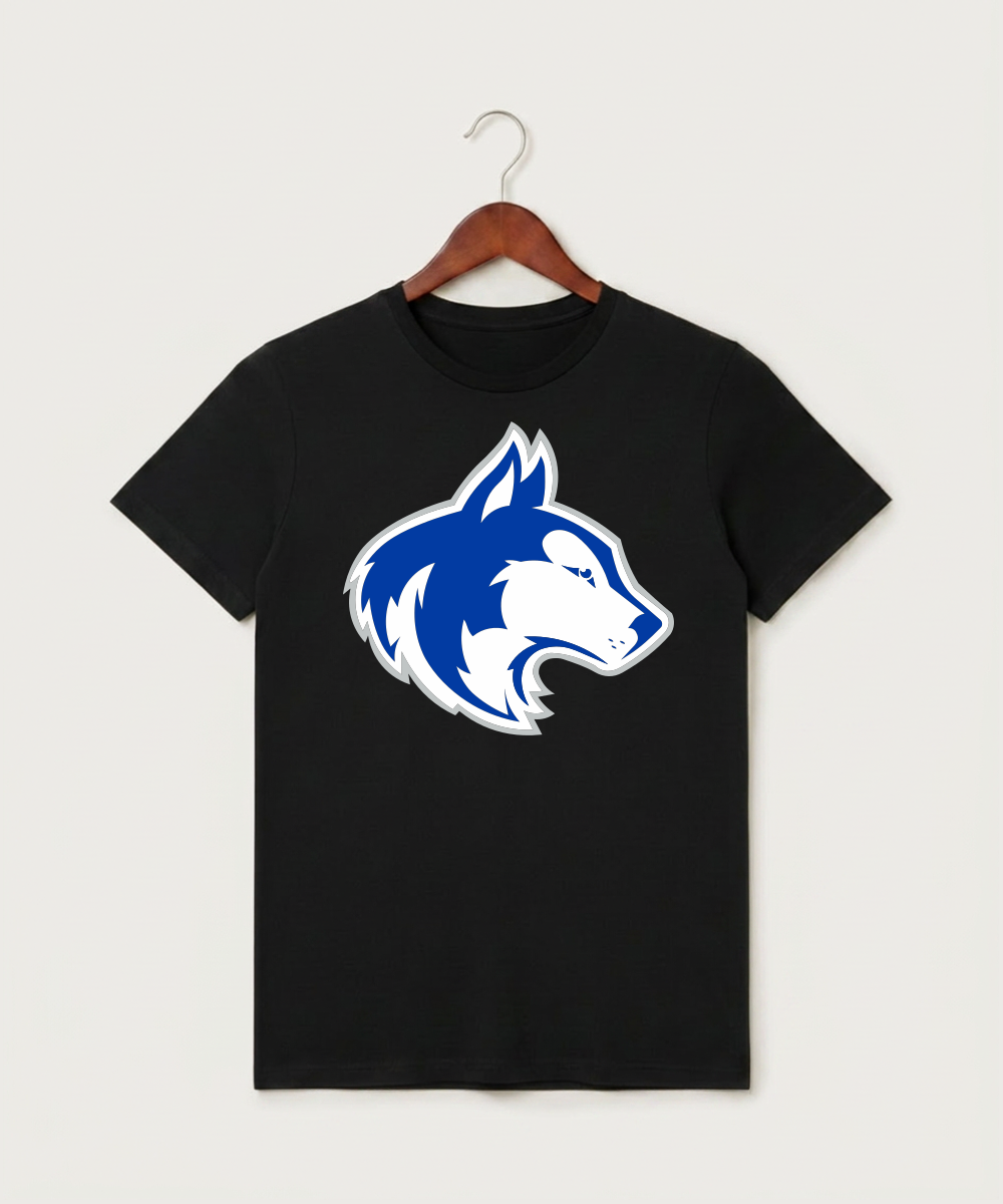 Owatonna High School Volleyball (Girls) - Black T-Shirt - Full Front
