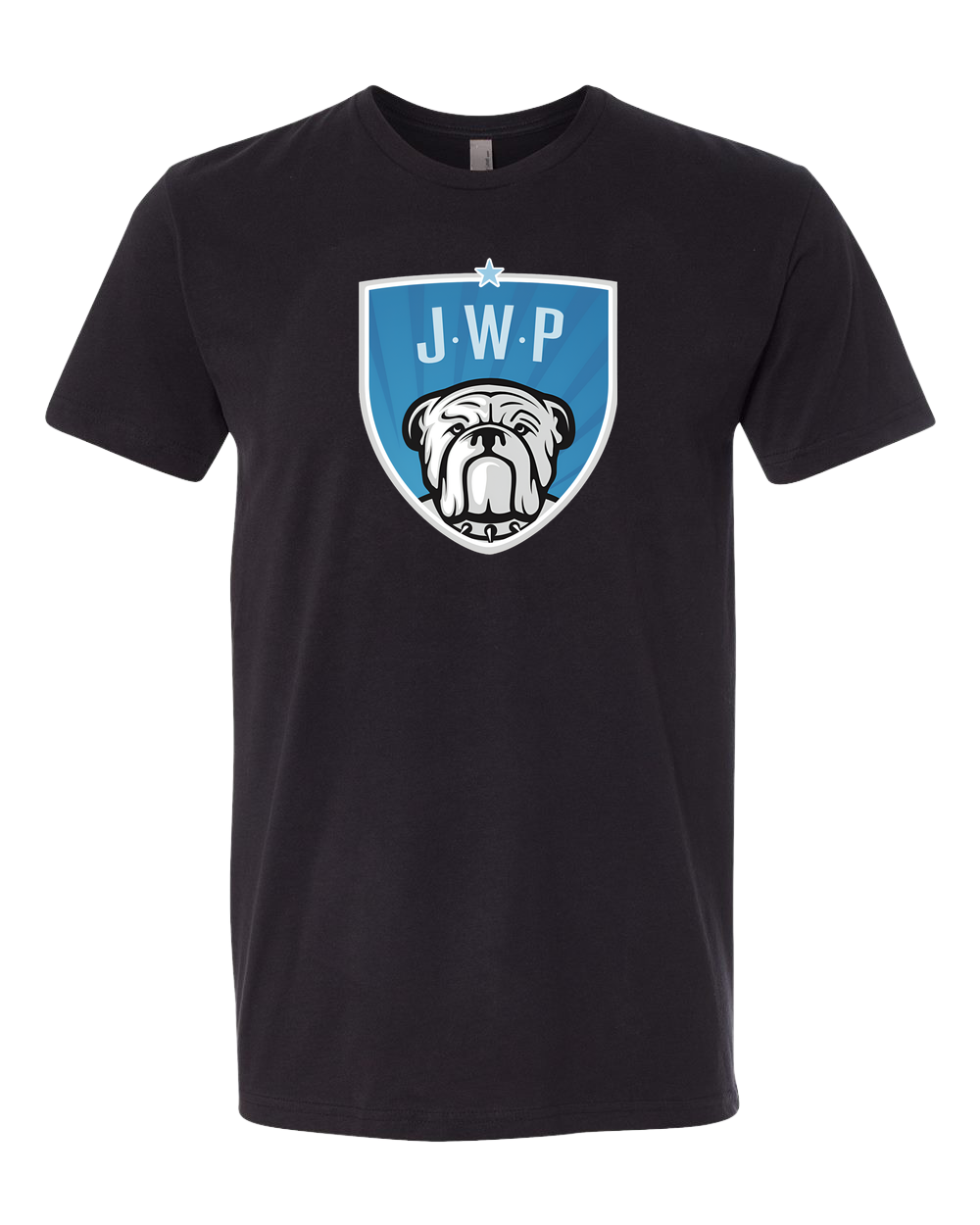 JWP Football - Black T-Shirt - Full Front