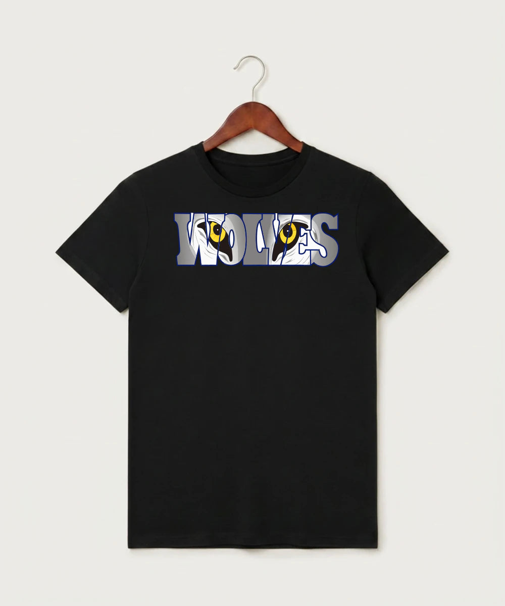 Walker Hackensack Akeley Volleyball (Girls) - Black T-Shirt - Full Front