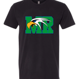 Maple River High School hockey_boys - Black T-Shirt - Full Front
