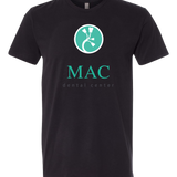 Mac Dental Football - Black T-Shirt - Full Front