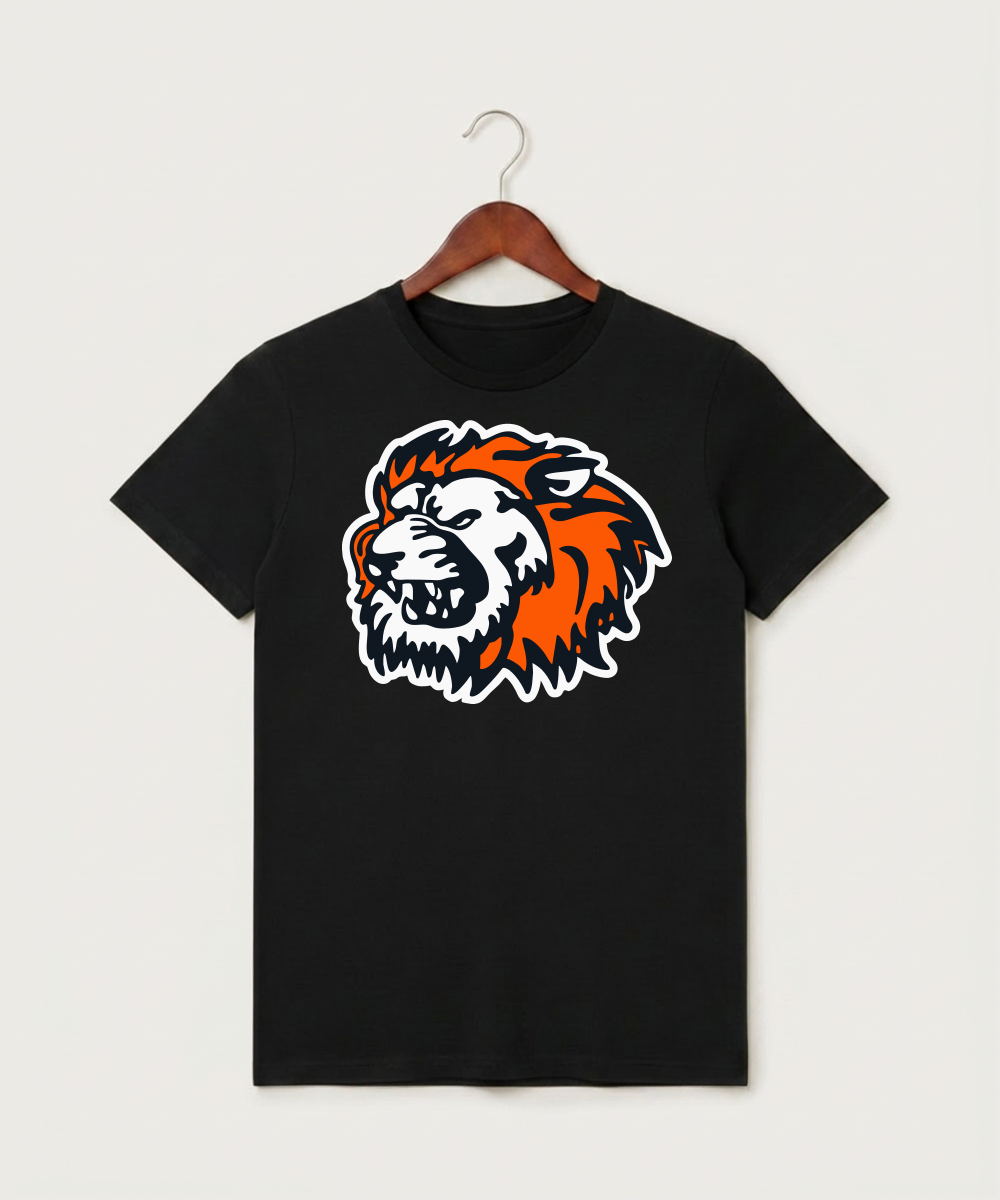 Ogilvie High School Football (Boys) - Black T-Shirt - Full Front