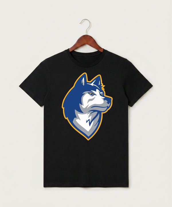 Bigfork Senior High School Football (Boys) - Black T-Shirt - Full Front