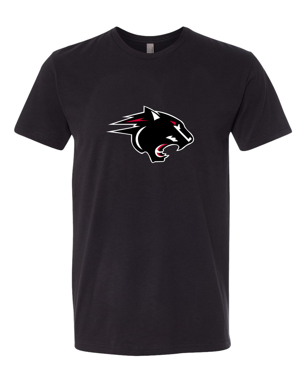 NRHEG Football - Black T-Shirt - Full Front