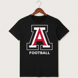 Amboy Football general - Black T-Shirt - Full Front
