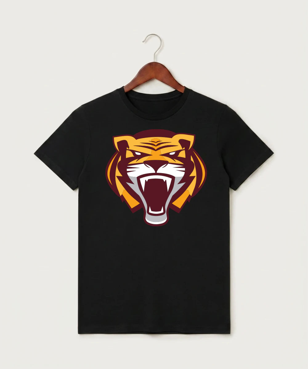 Stewartville High School Tennis (Coed) - Black T-Shirt - Full Front