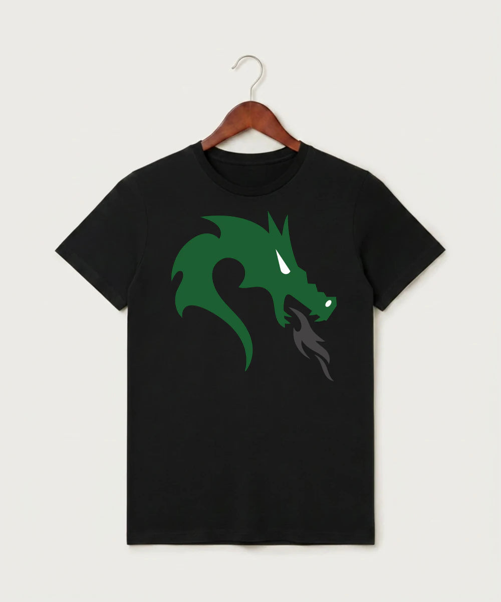 Pine City High School Football (Boys) - Black T-Shirt - Full Front
