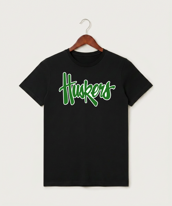 Holdingford High School Football (Boys) - Black T-Shirt - Full Front