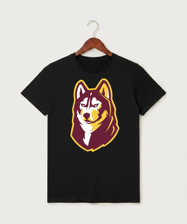 Pillager High School Football (Boys) - Black T-Shirt - Full Front