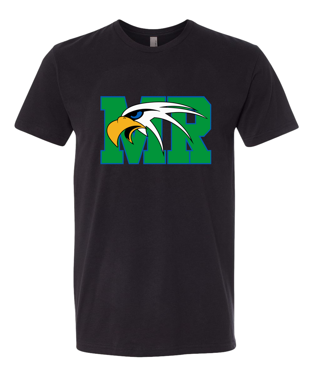 Maple River - Black T-Shirt - Full Front