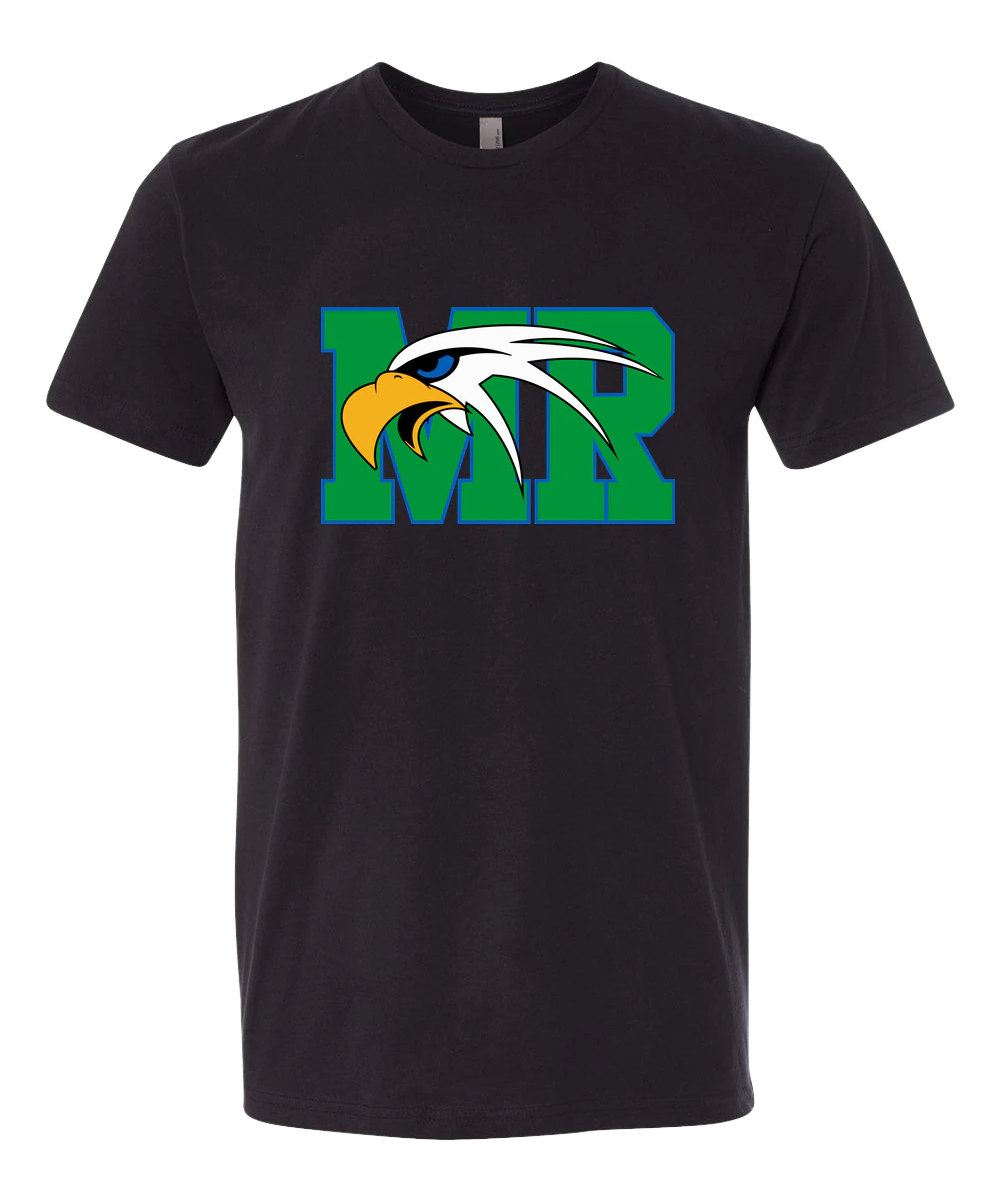 Maple River - Black T-Shirt - Full Front