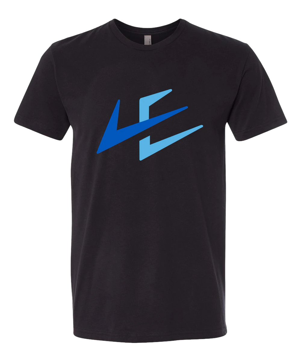 Team Store Example - Black T-Shirt - Full Front