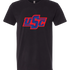 Wells Baseball & Softball - Black T-Shirt - Full Front