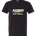 Sauk Rapids Rice Softball - Black T-Shirt - Full Front