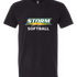 Sauk Rapids Rice Softball - Black T-Shirt - Full Front