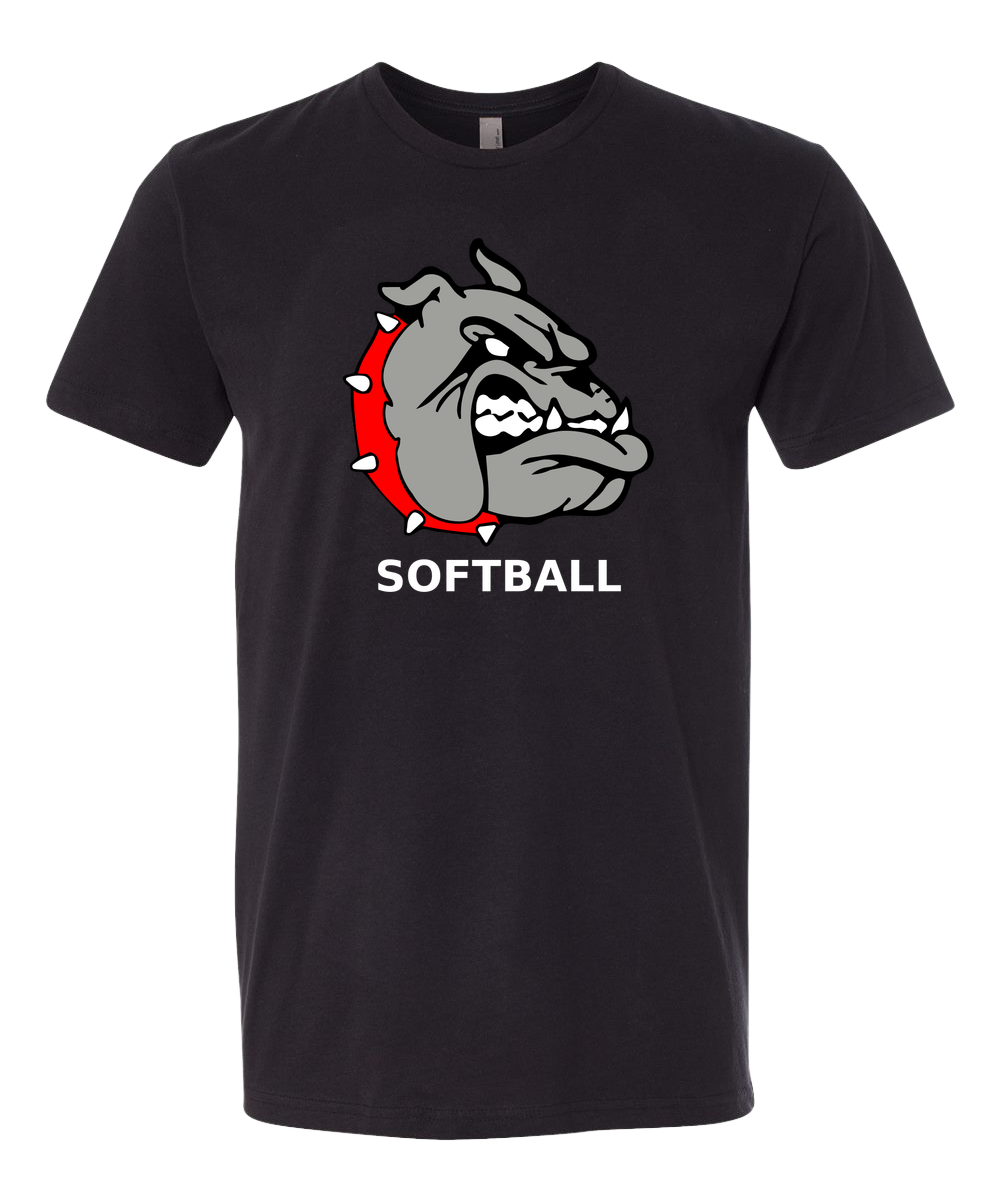 OTC Softball - Black T-Shirt - Full Front