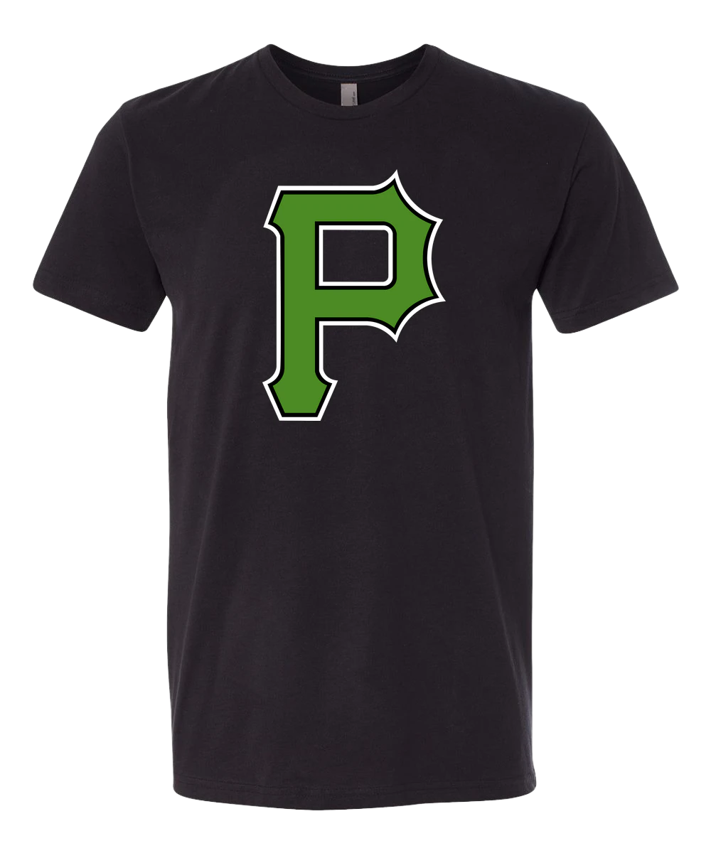 Pipestone Baseball - Black T-Shirt - Full Front