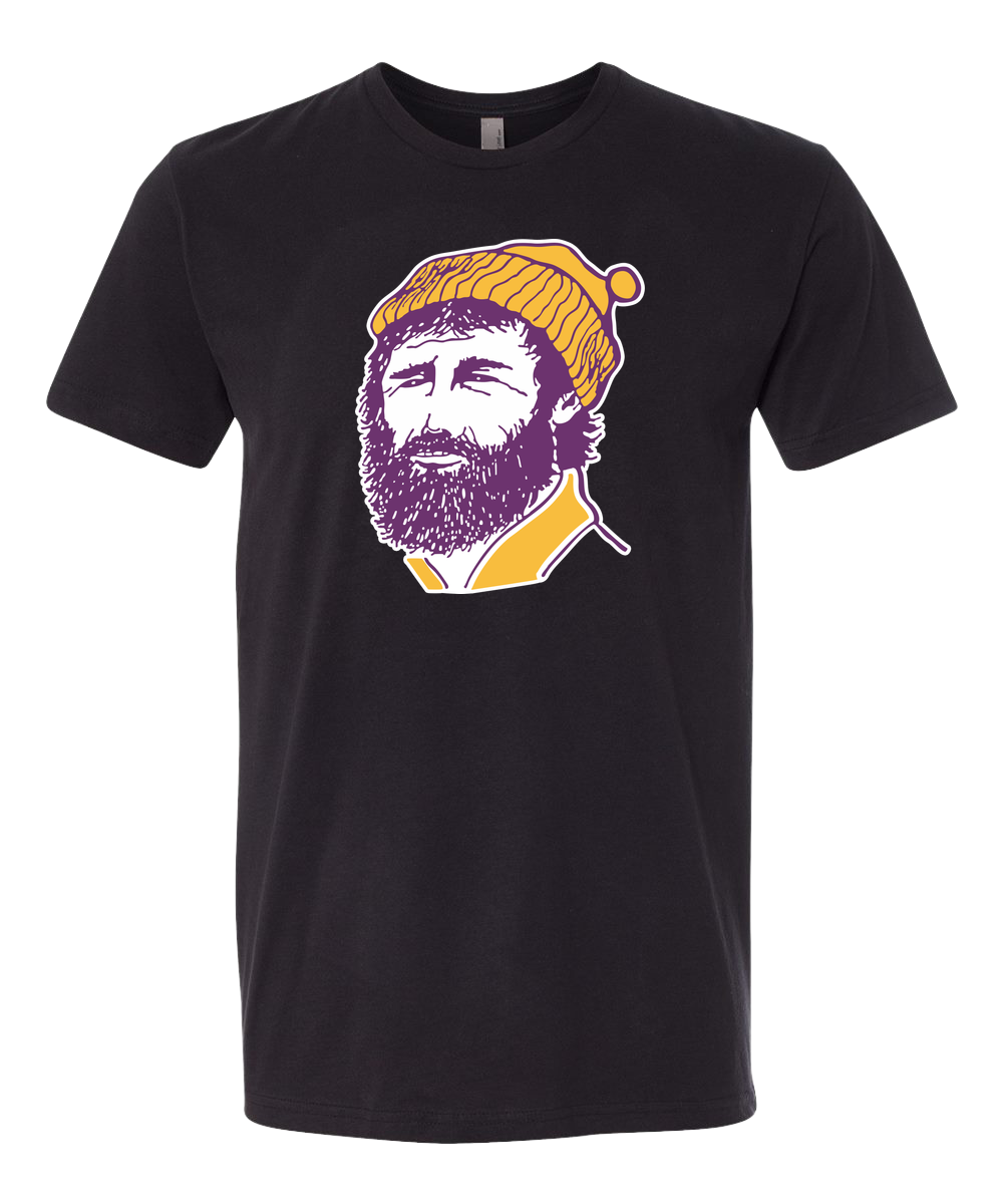 Cloquet Baseball and Softball - Black T-Shirt - Full Front