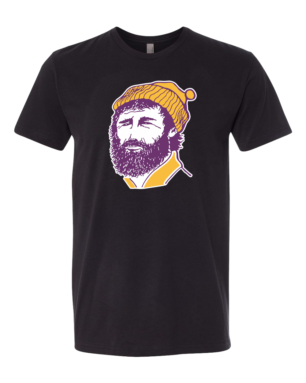 Cloquet Baseball and Softball - Black T-Shirt - Full Front