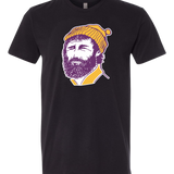 Cloquet Baseball and Softball - Black T-Shirt - Full Front