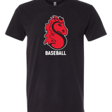 Stillwater Baseball - Black T-Shirt - Full Front