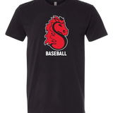 Stillwater Baseball - Black T-Shirt - Full Front