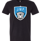 JWP Youth Baseball and Softball - Black T-Shirt - Full Front