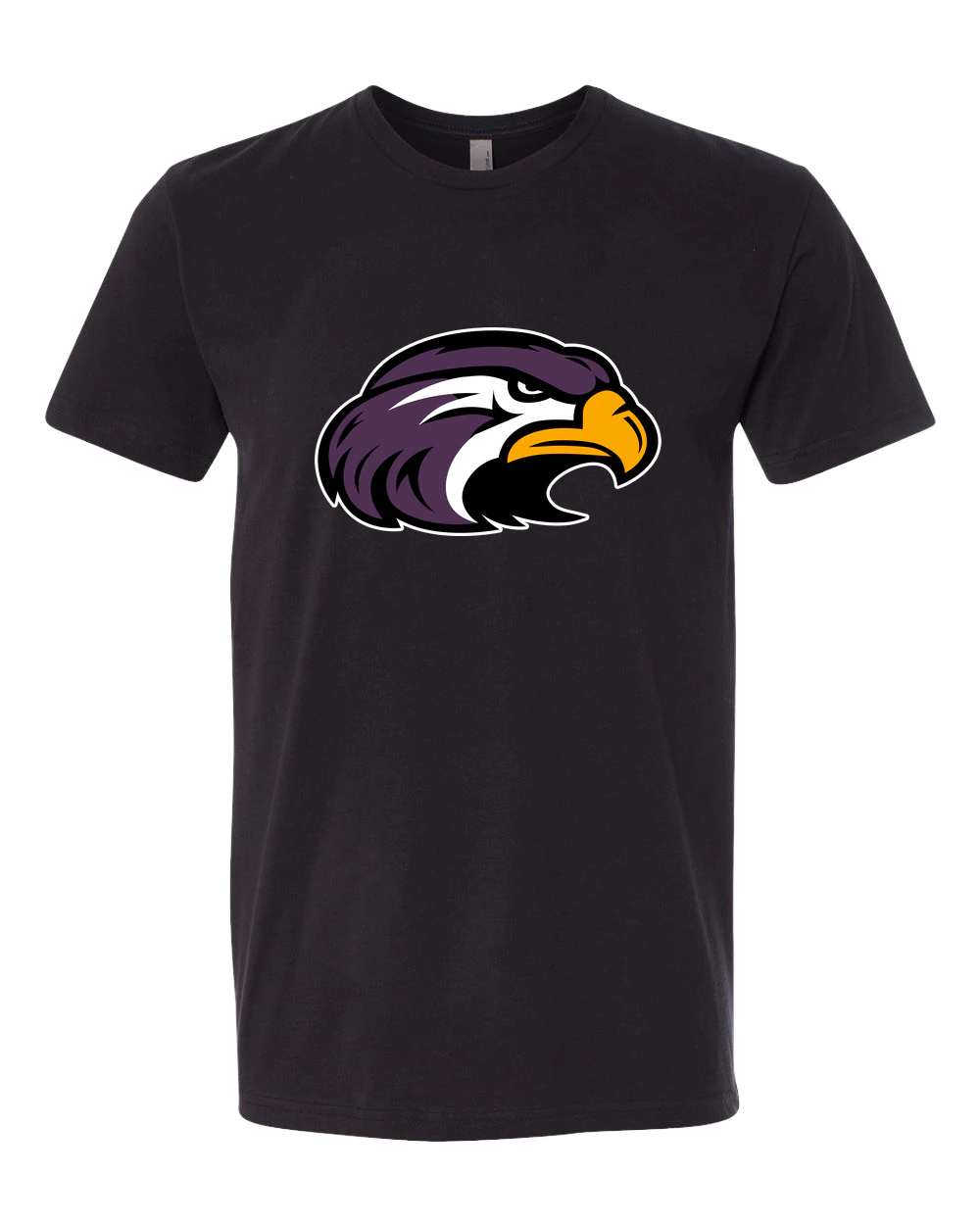 Montevideo Baseball - Black T-Shirt - Full Front