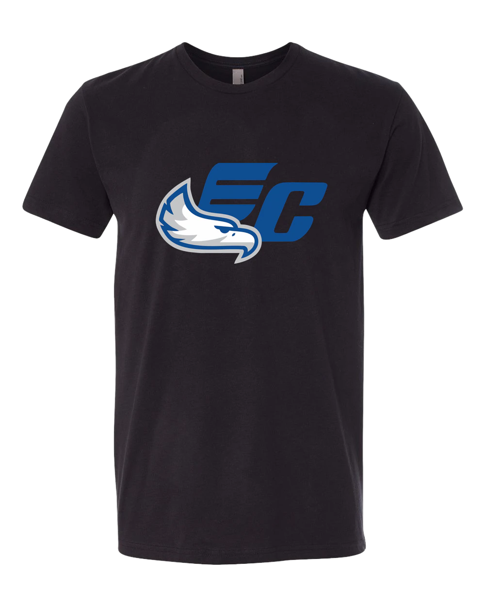 East Central Spring Sports - Black T-Shirt - Full Front