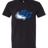 East Central Spring Sports - Black T-Shirt - Full Front