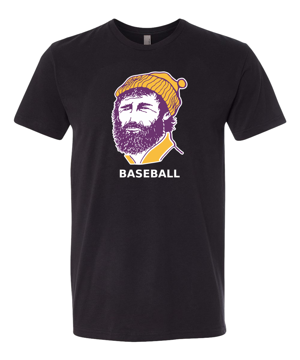 Cloquet Baseball - Black T-Shirt - Full Front