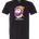 Cloquet Baseball - Black T-Shirt - Full Front