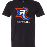Carlton Wrenshall Softball - Black T-Shirt - Full Front