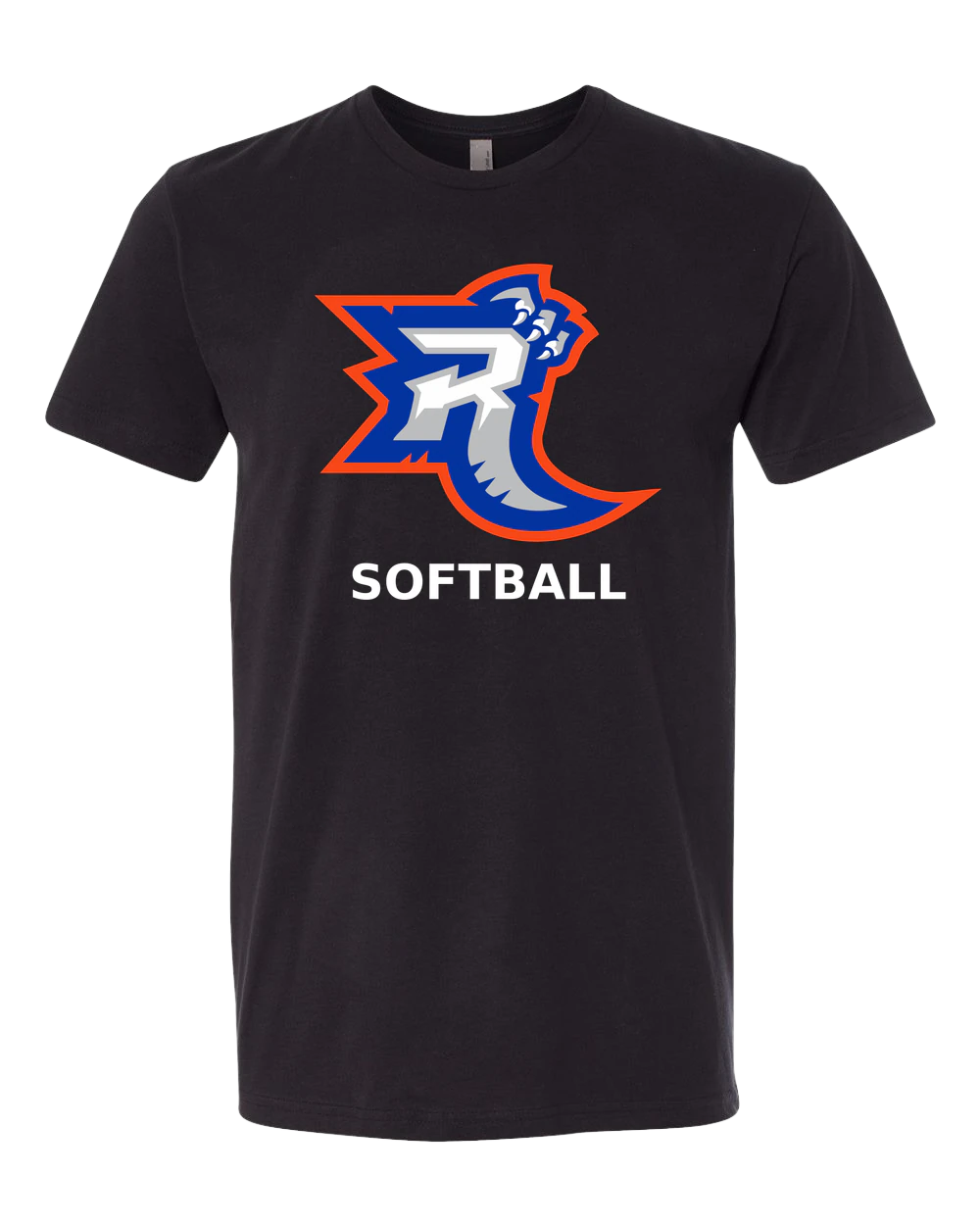 Carlton Wrenshall Softball - Black T-Shirt - Full Front