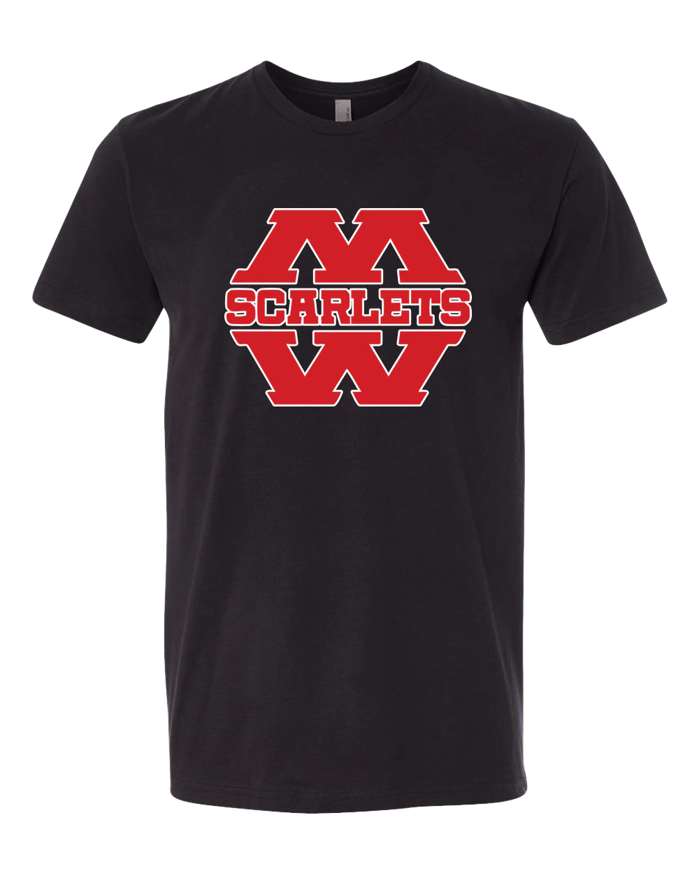 Mankato West Track - Black T-Shirt - Full Front