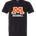Moorhead Baseball - Black T-Shirt - Full Front