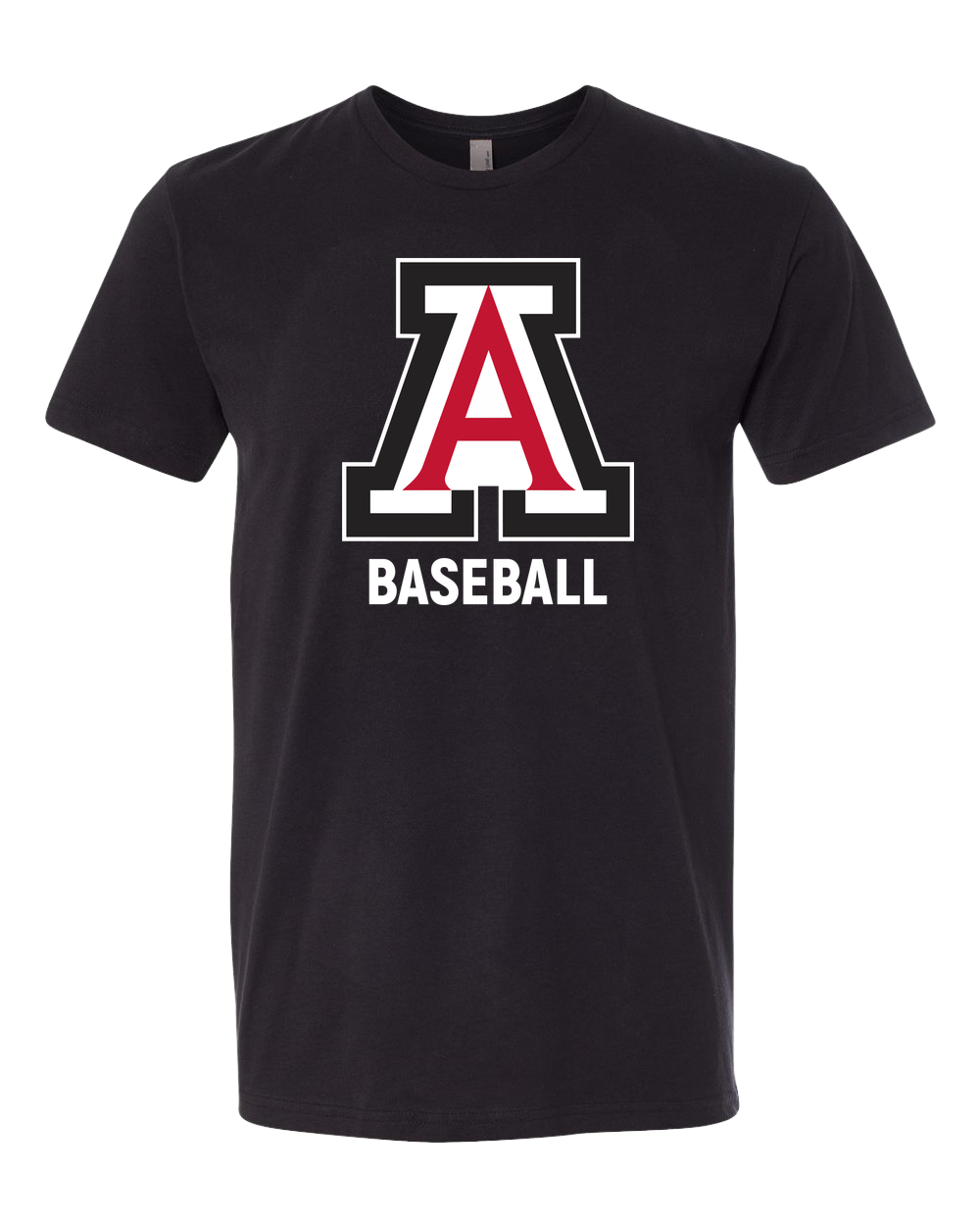 Amboy Baseball - Black T-Shirt - Full Front