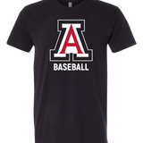 Amboy Baseball - Black T-Shirt - Full Front