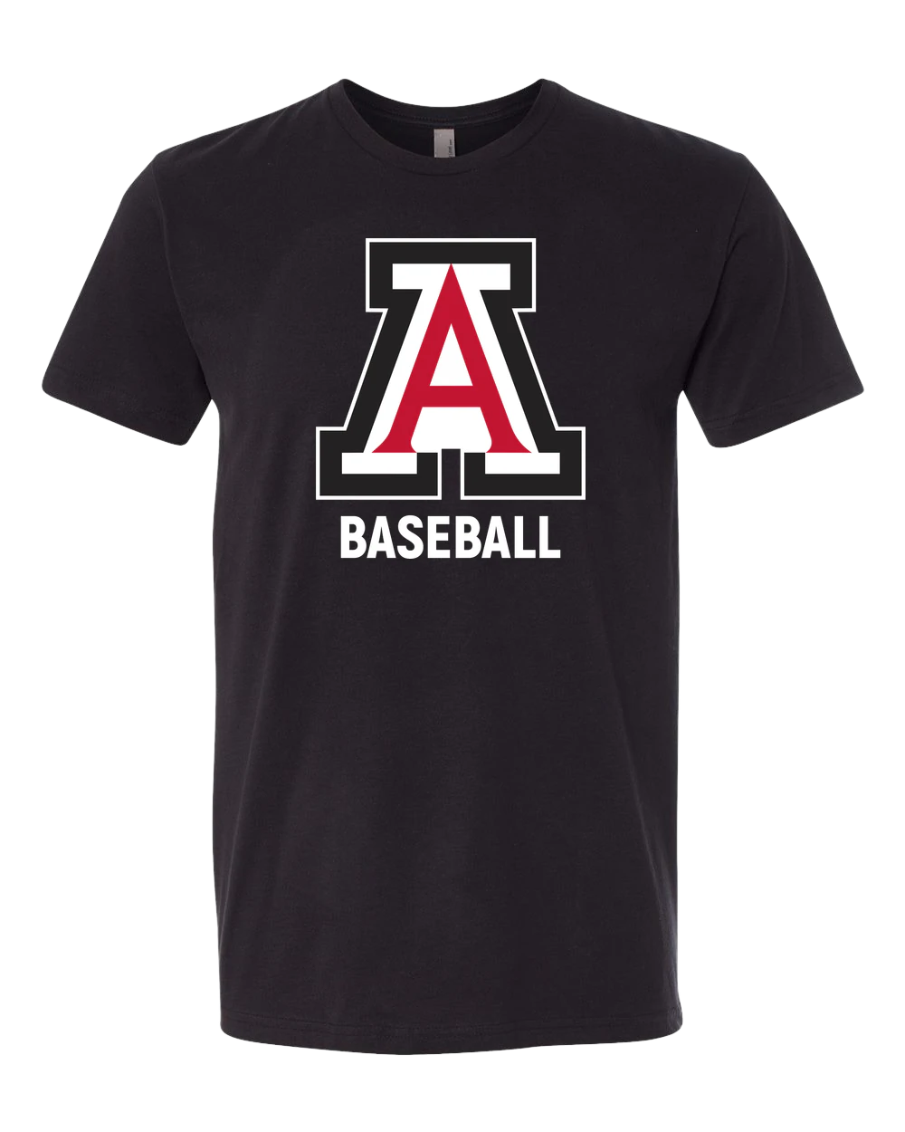 Amboy Baseball - Black T-Shirt - Full Front